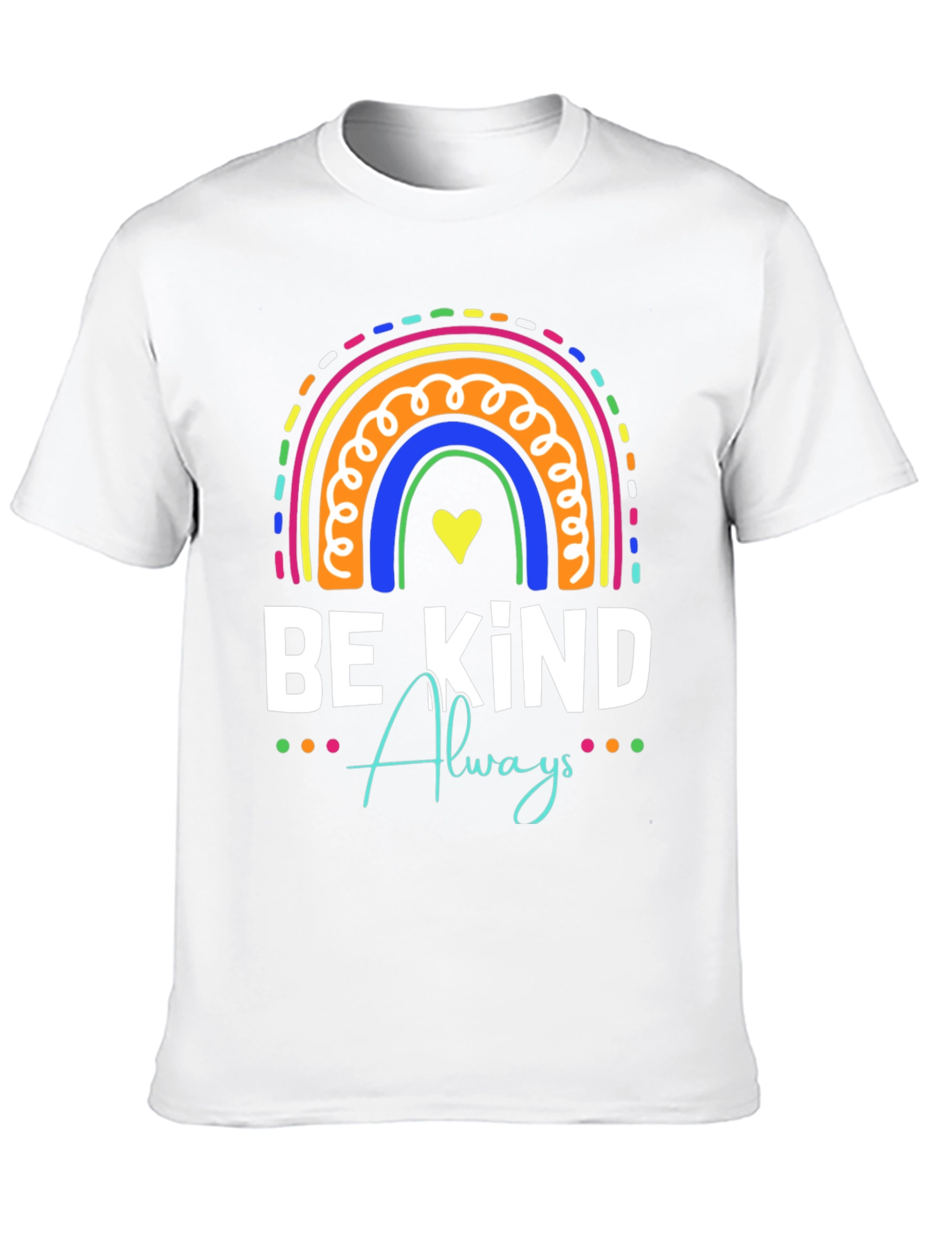 Be Kind Always Rainbow T-Shirt