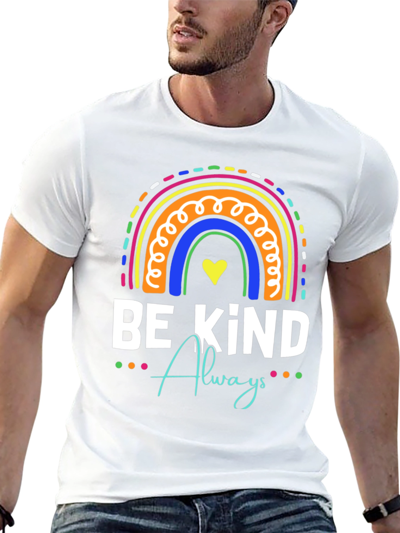 Be Kind Always Rainbow T-Shirt