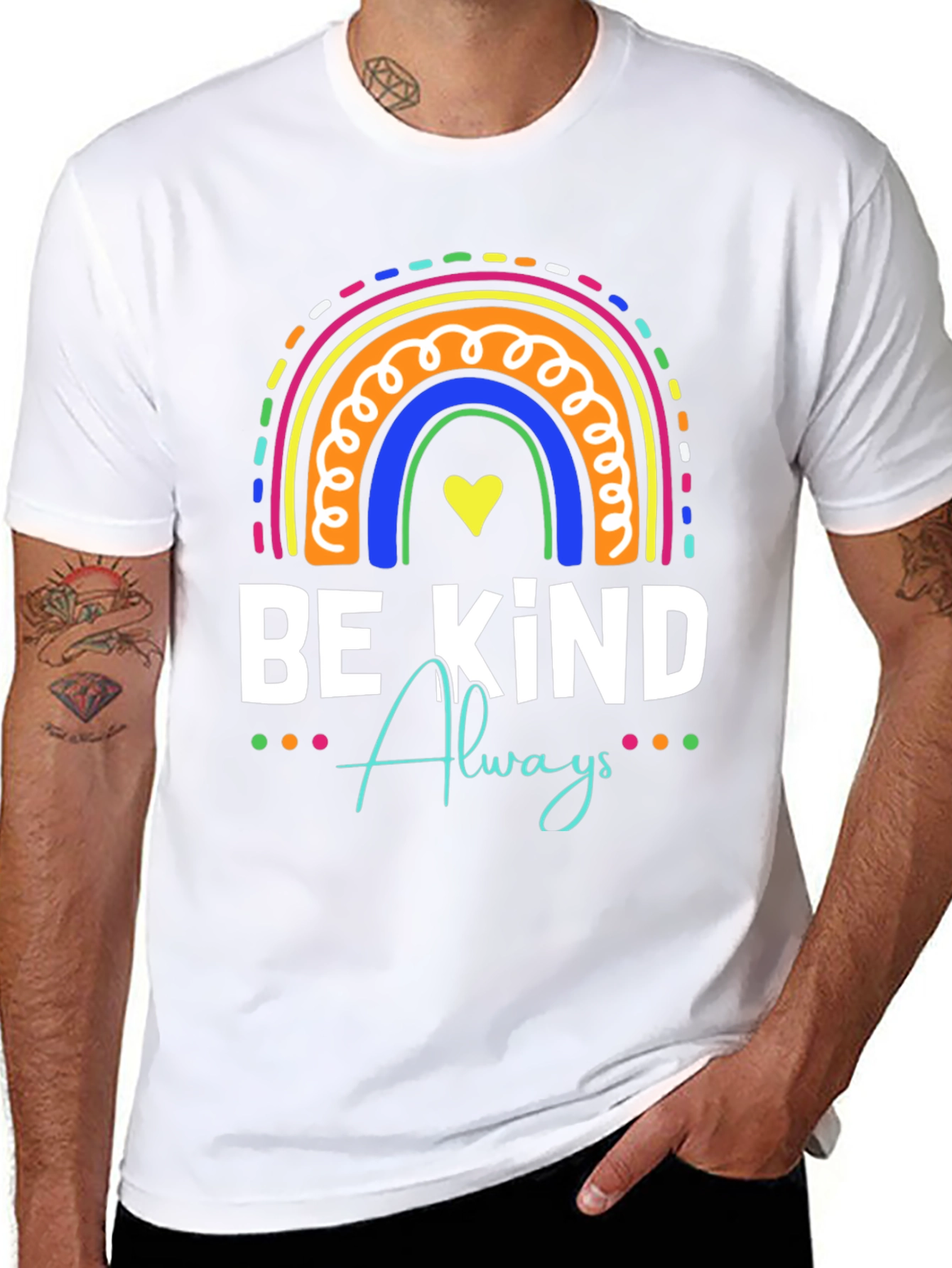 Be Kind Always Rainbow T-Shirt