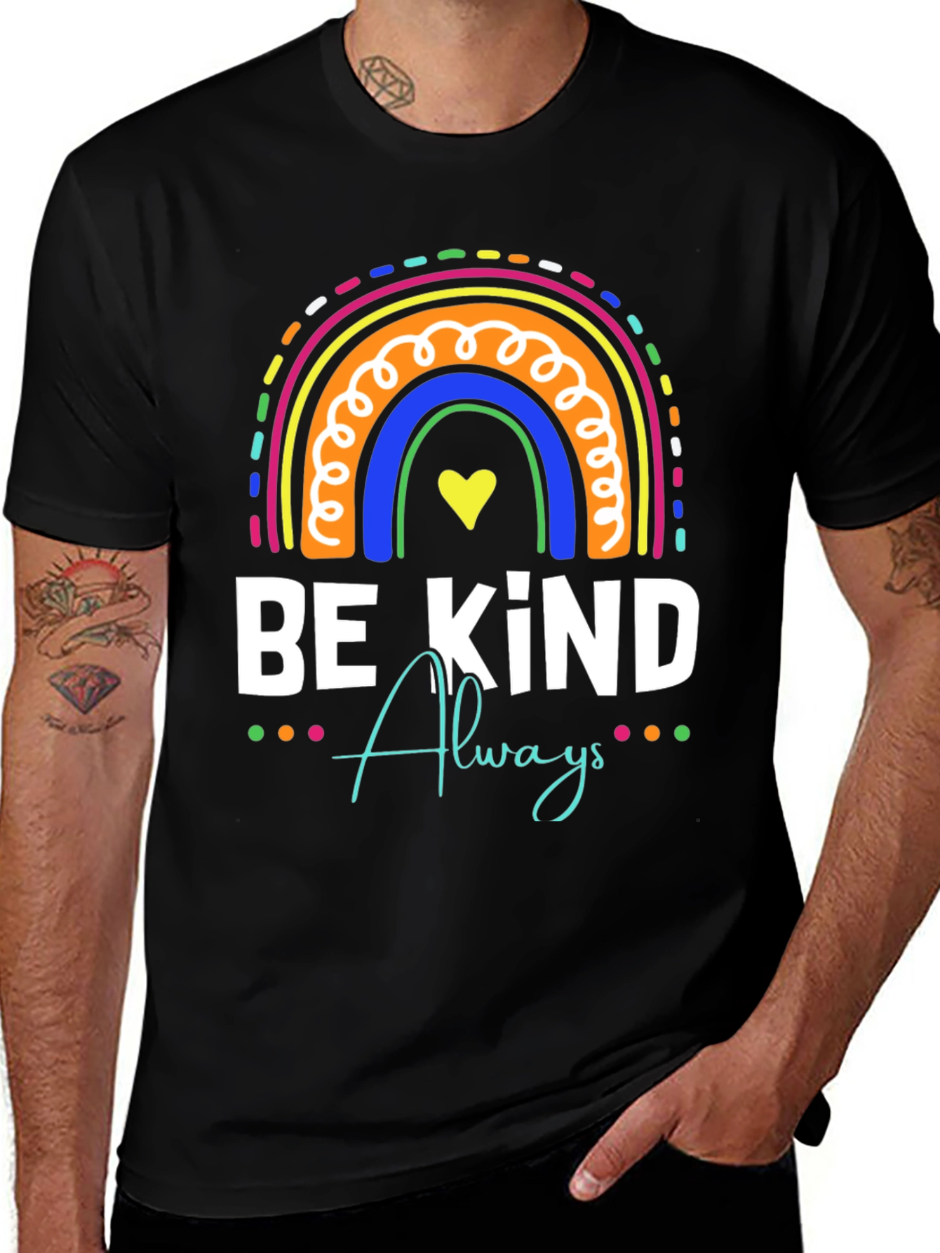 Be Kind Always Rainbow T-Shirt
