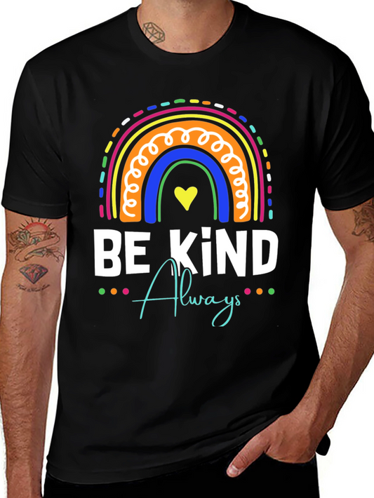 Be Kind Always Rainbow T-Shirt
