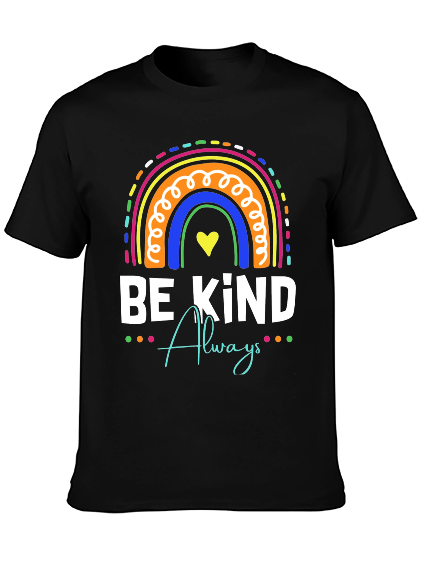 Be Kind Always Rainbow T-Shirt