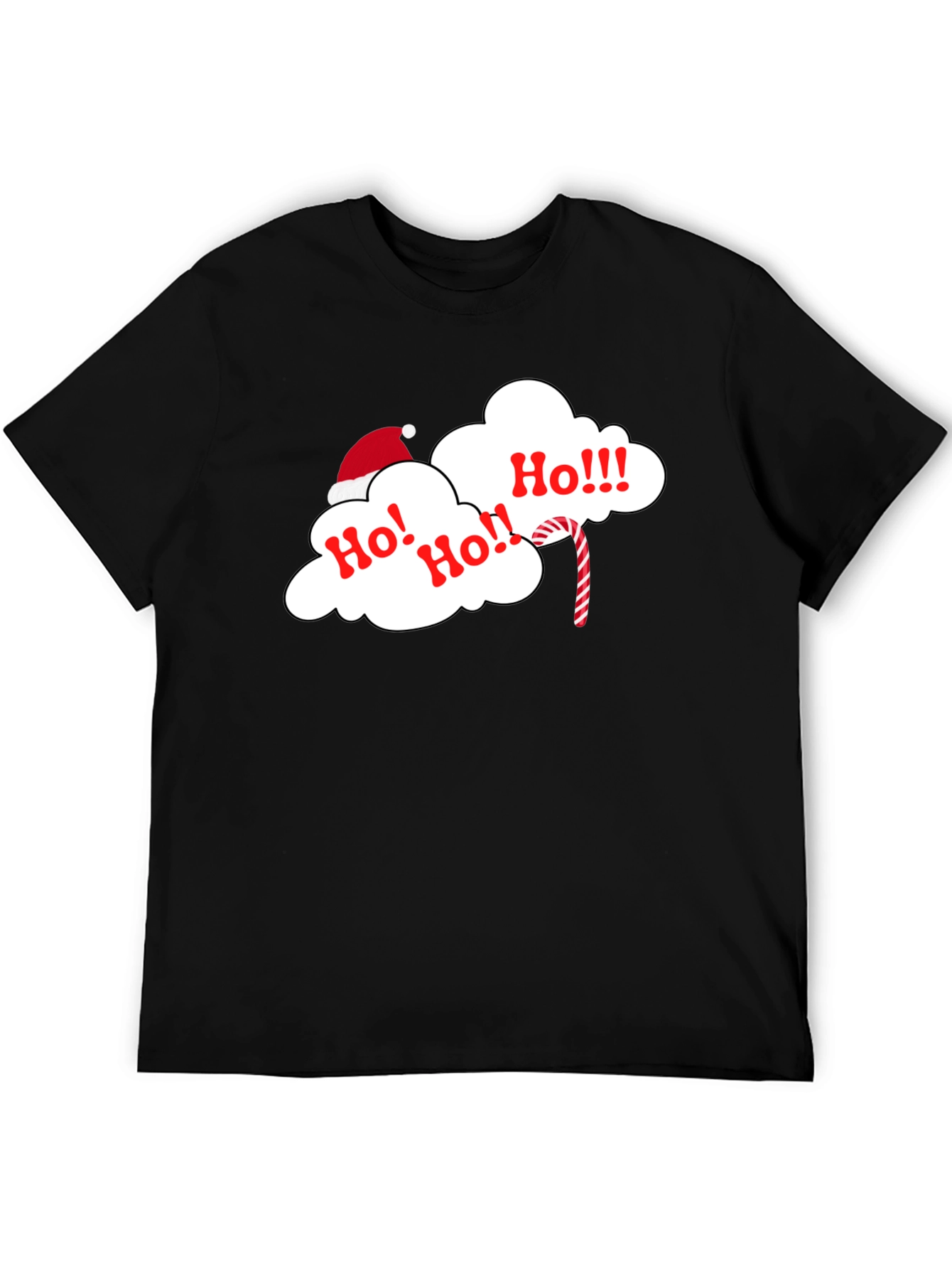 Ho! Ho! Christmas Graphic T-Shirt