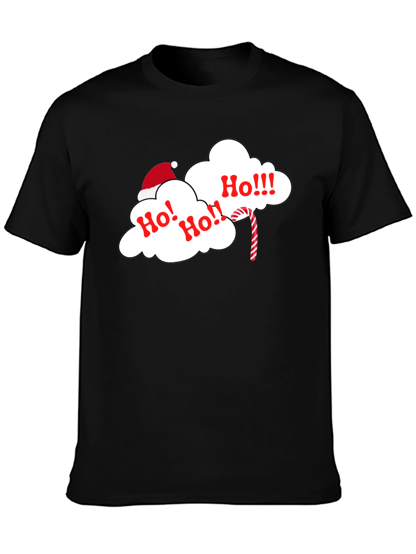 Ho! Ho! Christmas Graphic T-Shirt