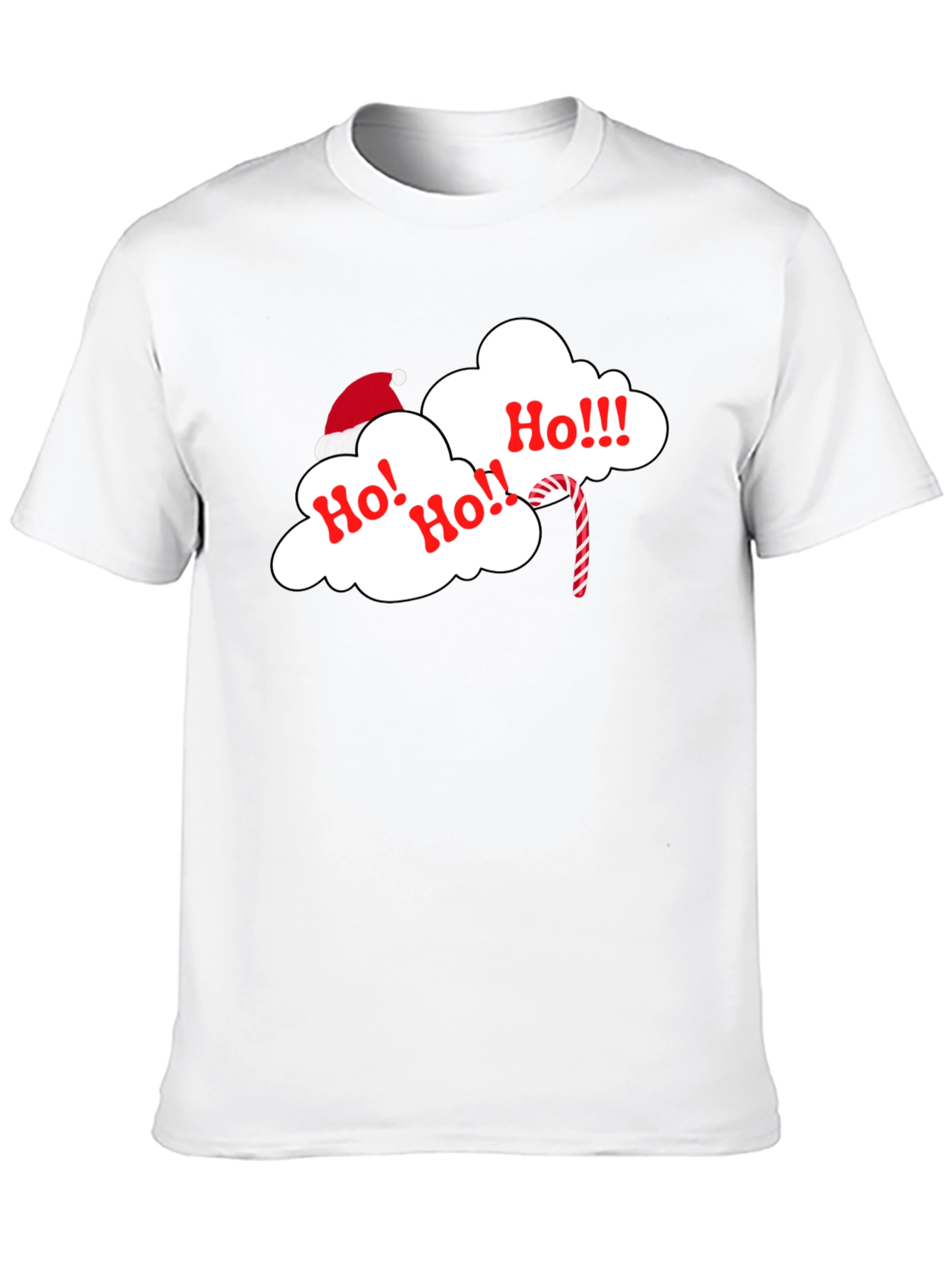 Ho! Ho! Christmas Graphic T-Shirt
