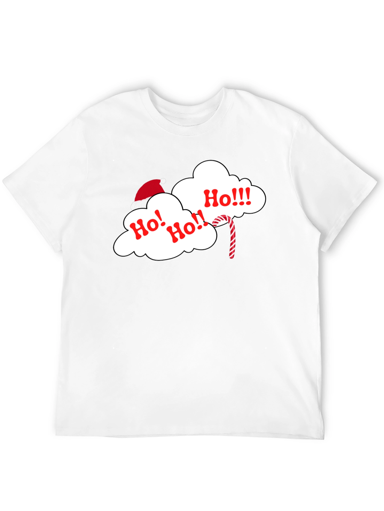 Ho! Ho! Christmas Graphic T-Shirt