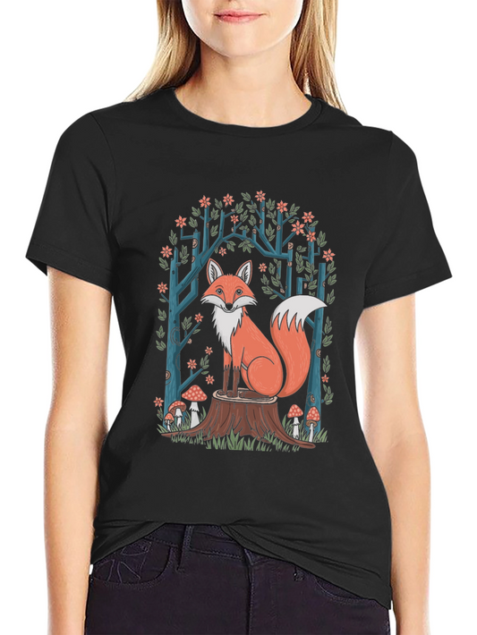 Fox in Woods Graphic Tee