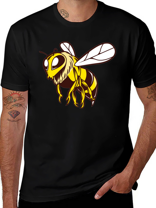 Bee Graphic Black T-Shirt