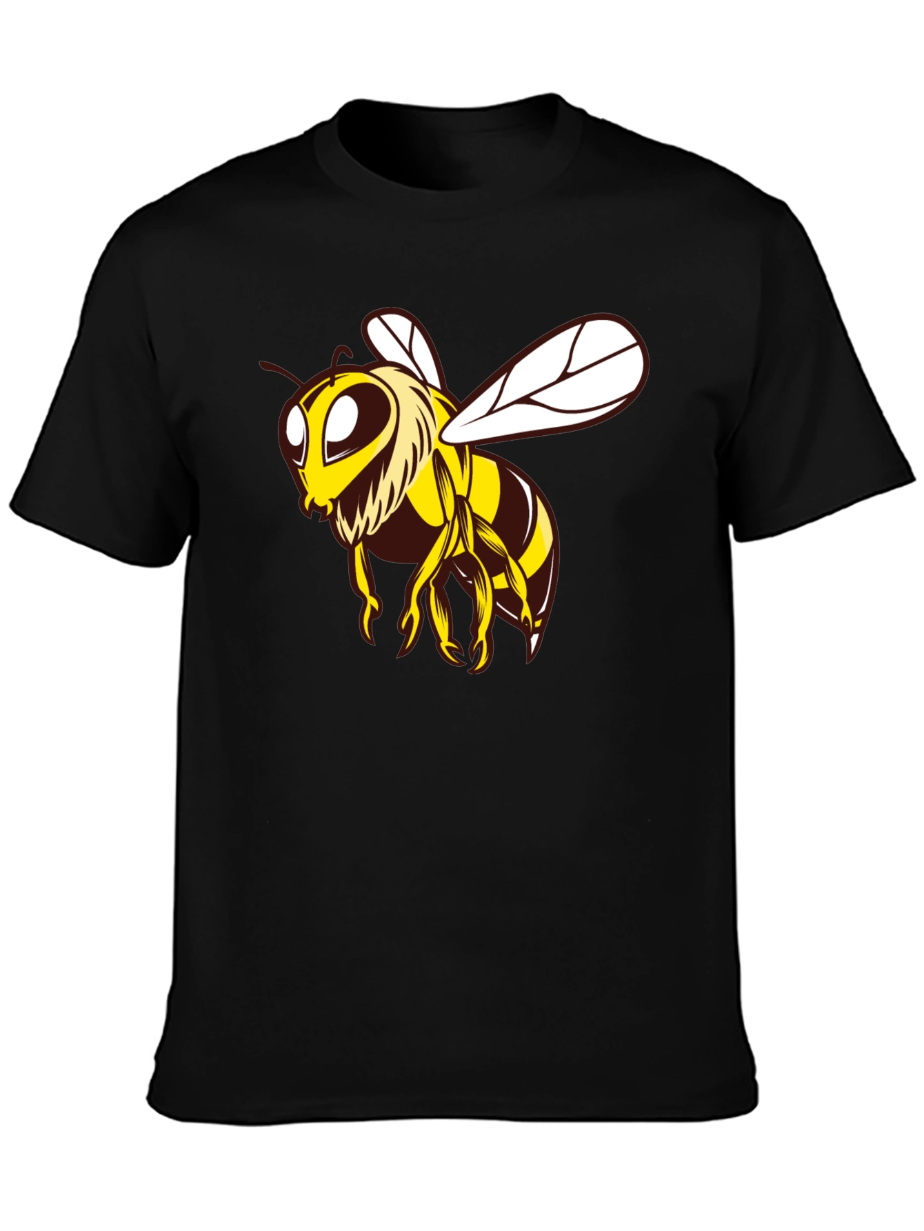 Bee Graphic Black T-Shirt