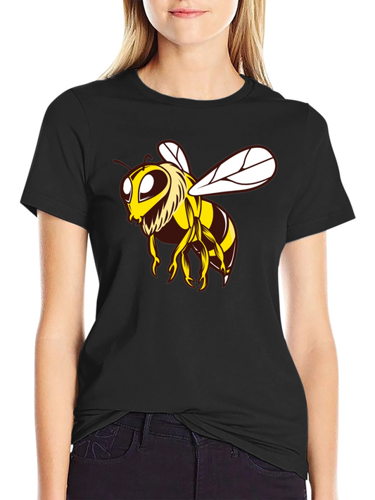 Bee Graphic Black T-Shirt