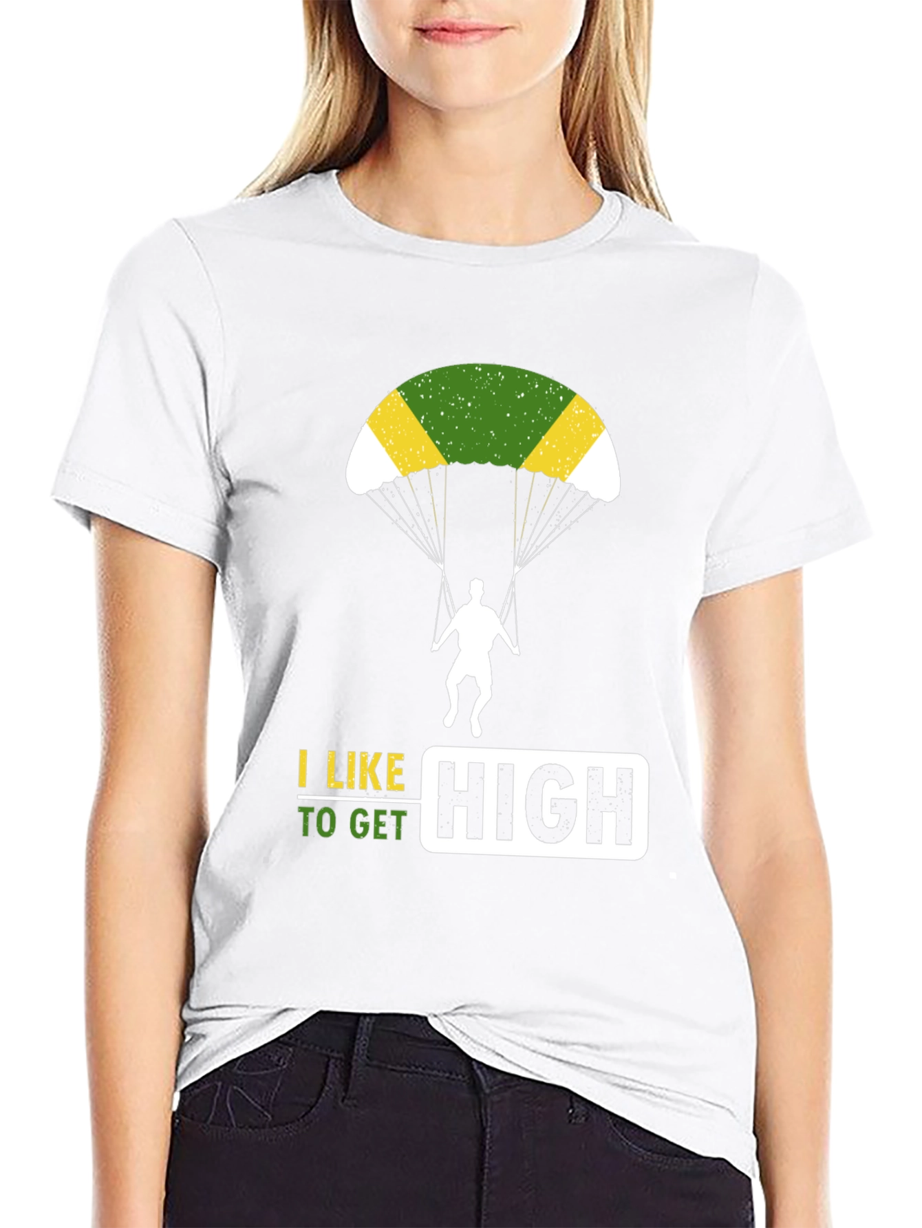 I Like To Get High Parachute T-Shirt