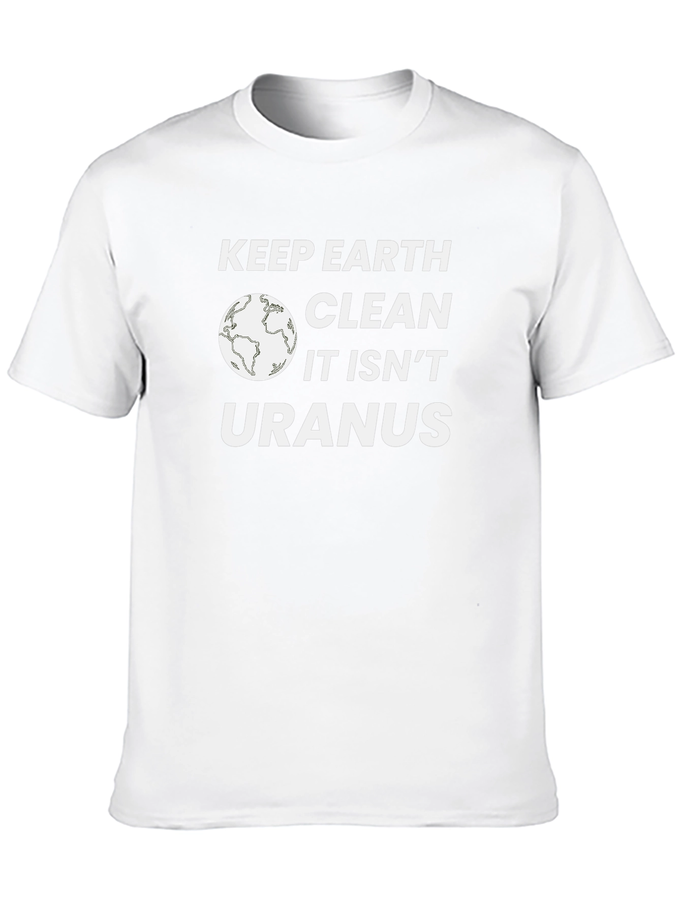 Keep Earth Clean T-Shirt - Environmental Awareness