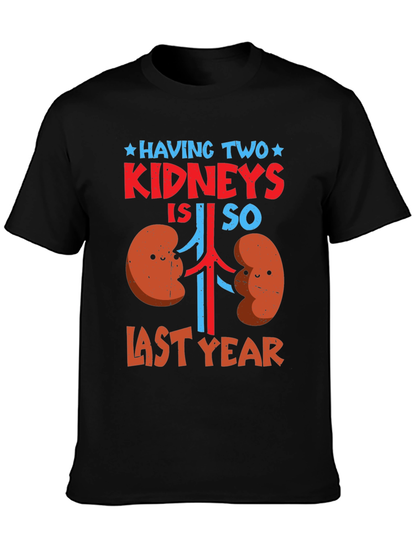 Funny Kidney Transplant T-Shirt: Last Year