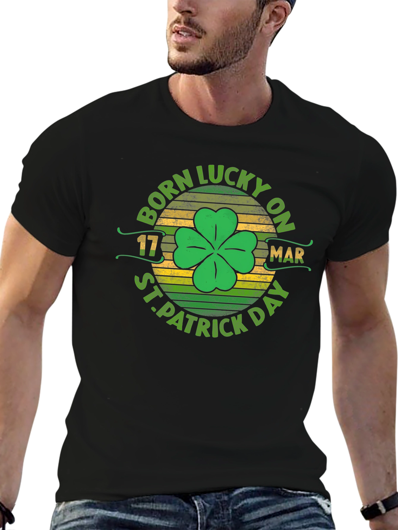 Lucky St. Patricks Day Shamrock T-Shirt