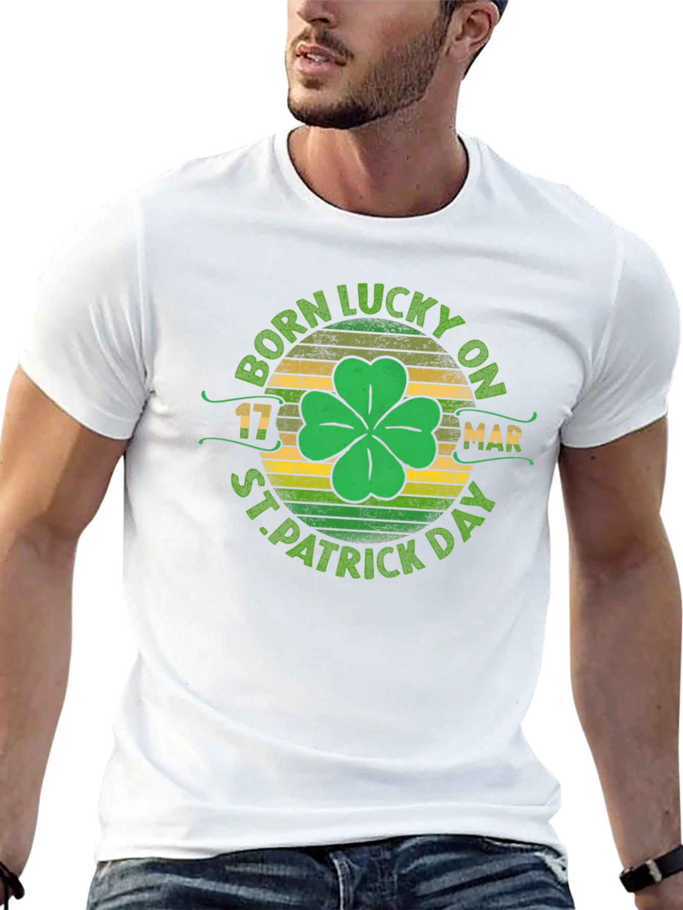 Lucky St. Patricks Day Shamrock T-Shirt