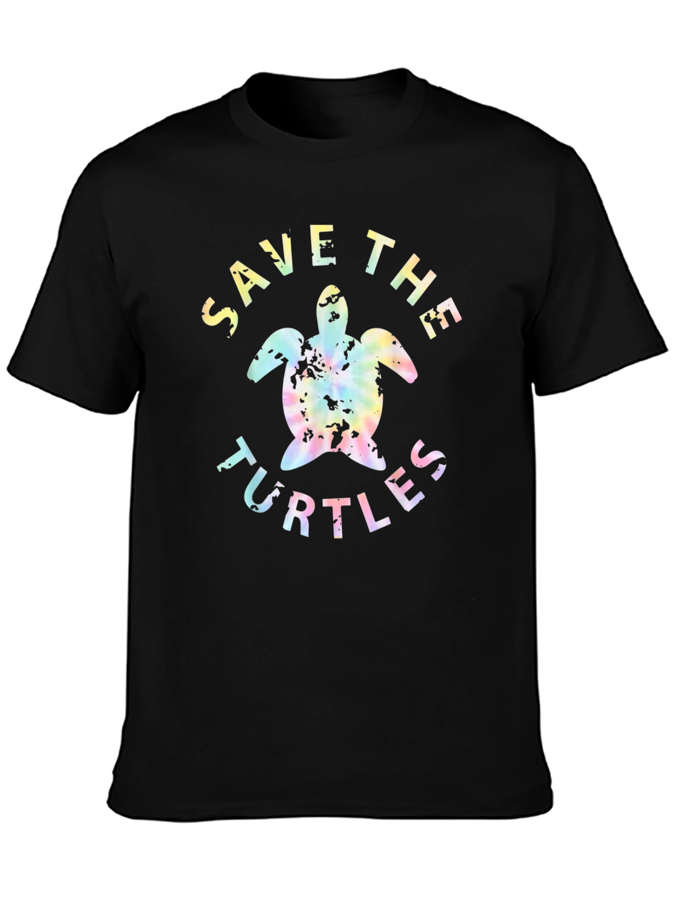 Save the Turtles Black T-Shirt