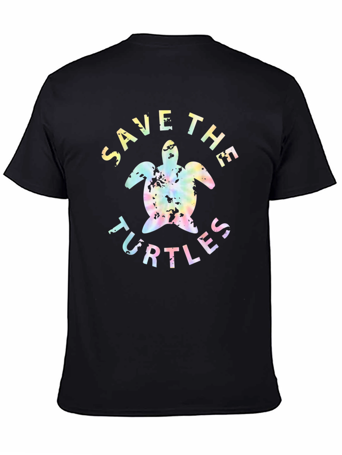 Save the Turtles Black T-Shirt