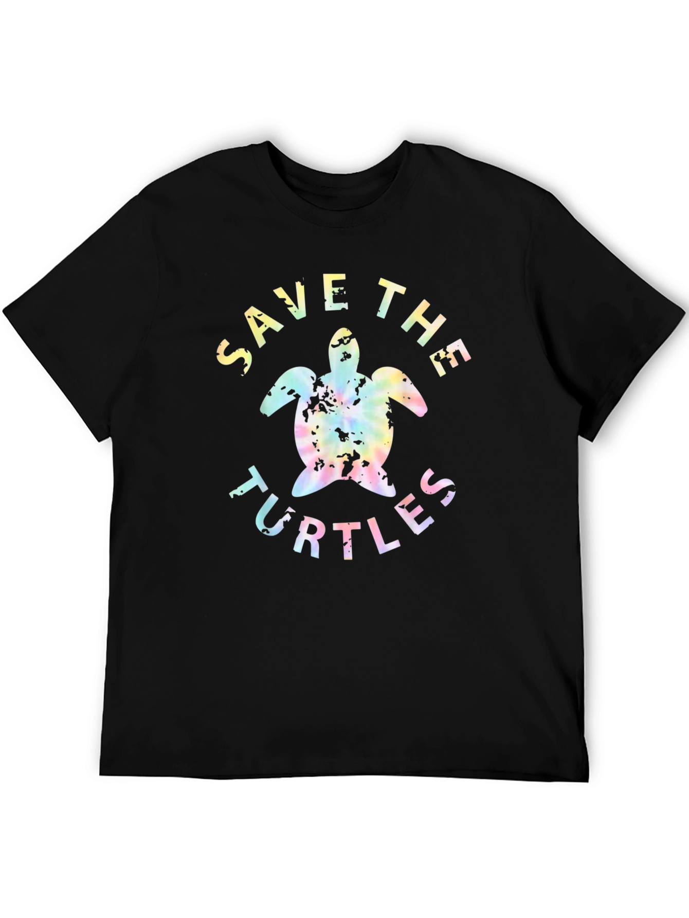 Save the Turtles Black T-Shirt