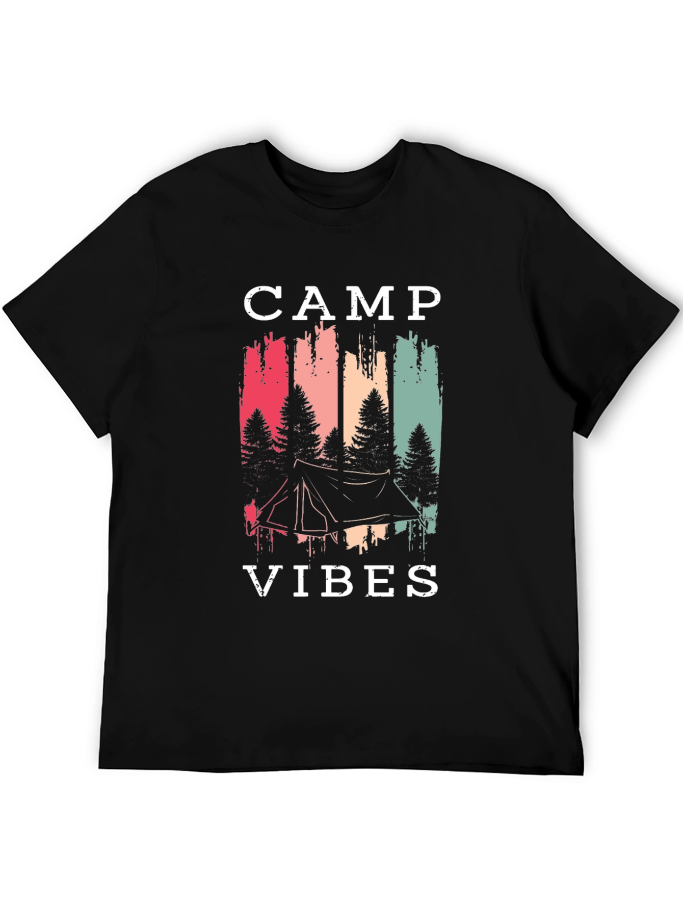 Camp Vibes T-Shirt - Camping Adventure Tee