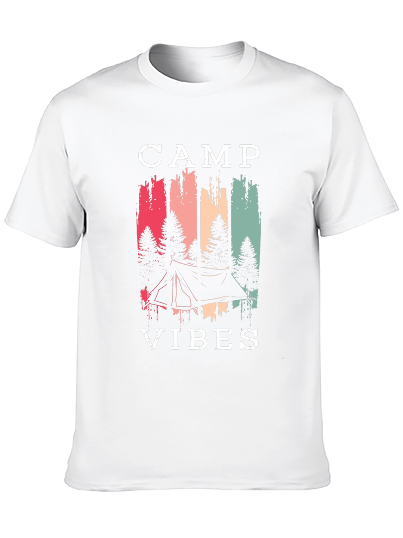 Camp Vibes T-Shirt - Camping Adventure Tee