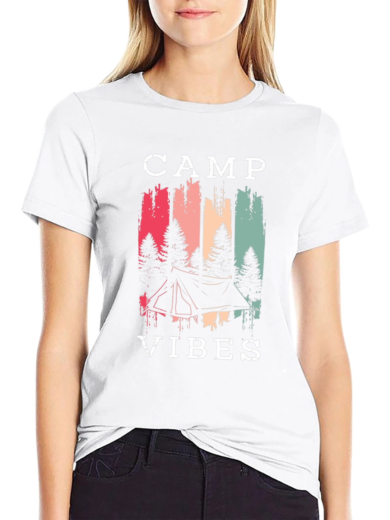Camp Vibes T-Shirt - Camping Adventure Tee