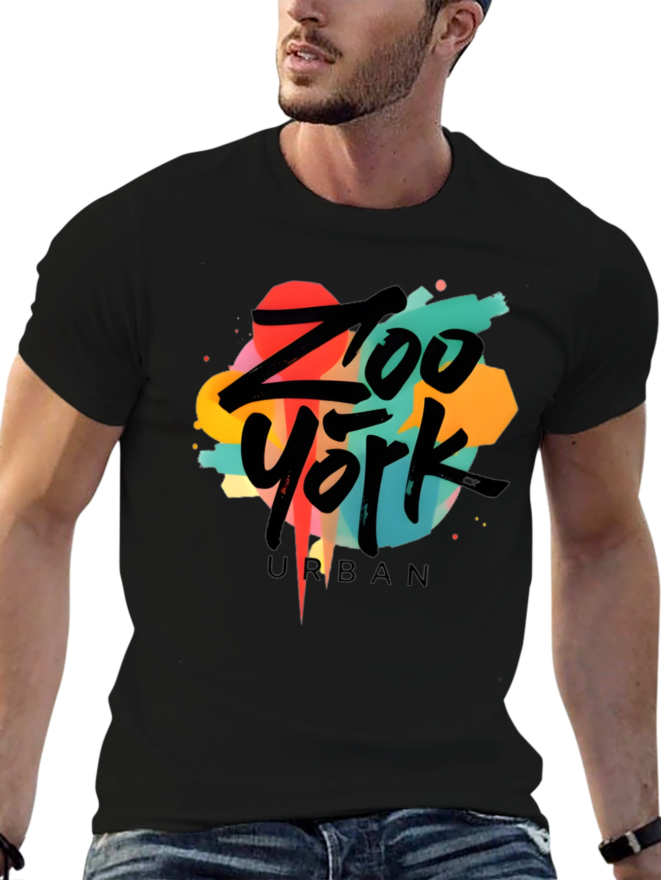 Zoo York Urban Black Graphic T-Shirt