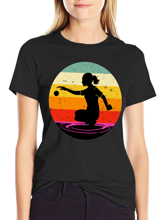 Retro Bocce Ball T-Shirt - Vintage Style Bocce Player Tee