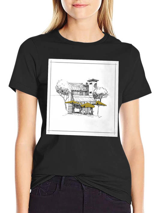 Artisan Sketch Graphic Tee - Casual Style