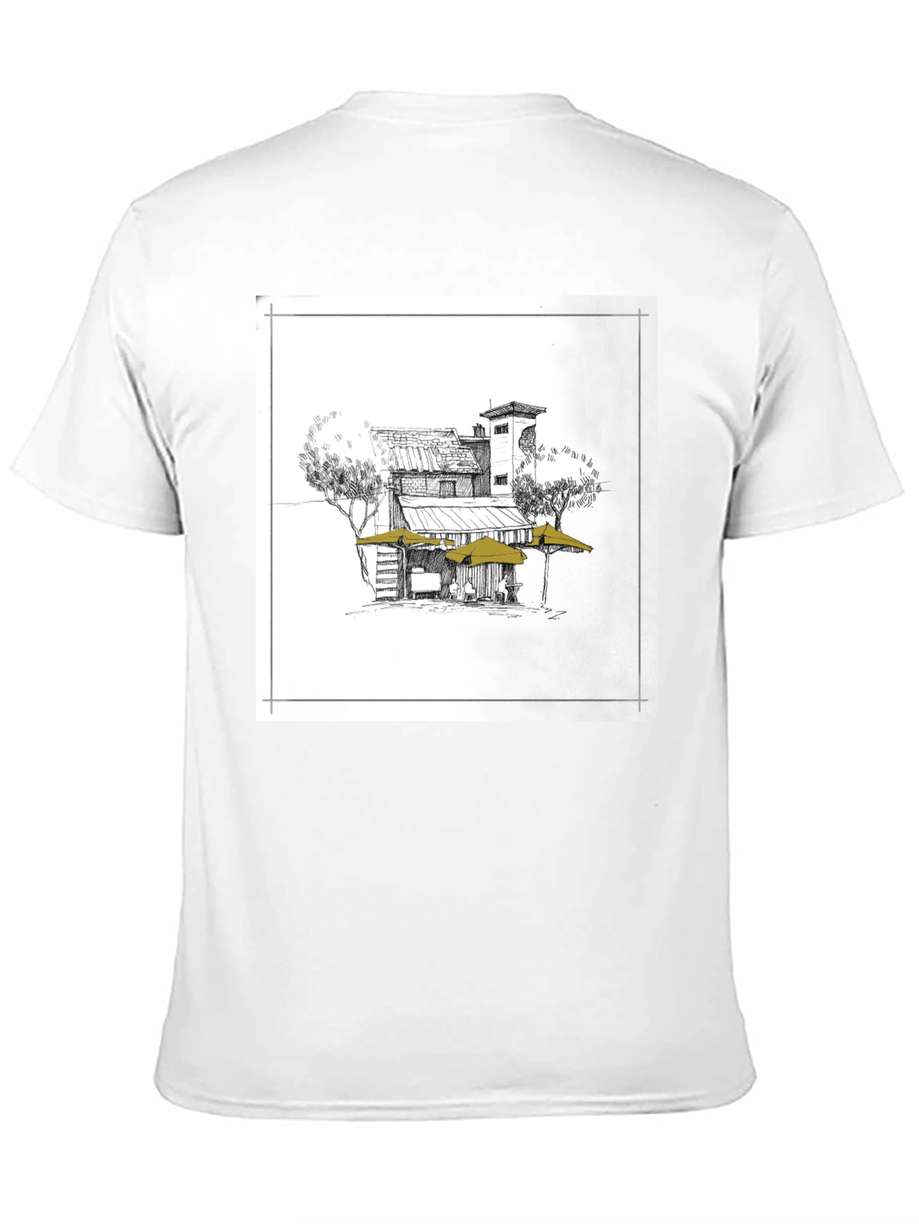 Artisan Sketch Graphic Tee - Casual Style