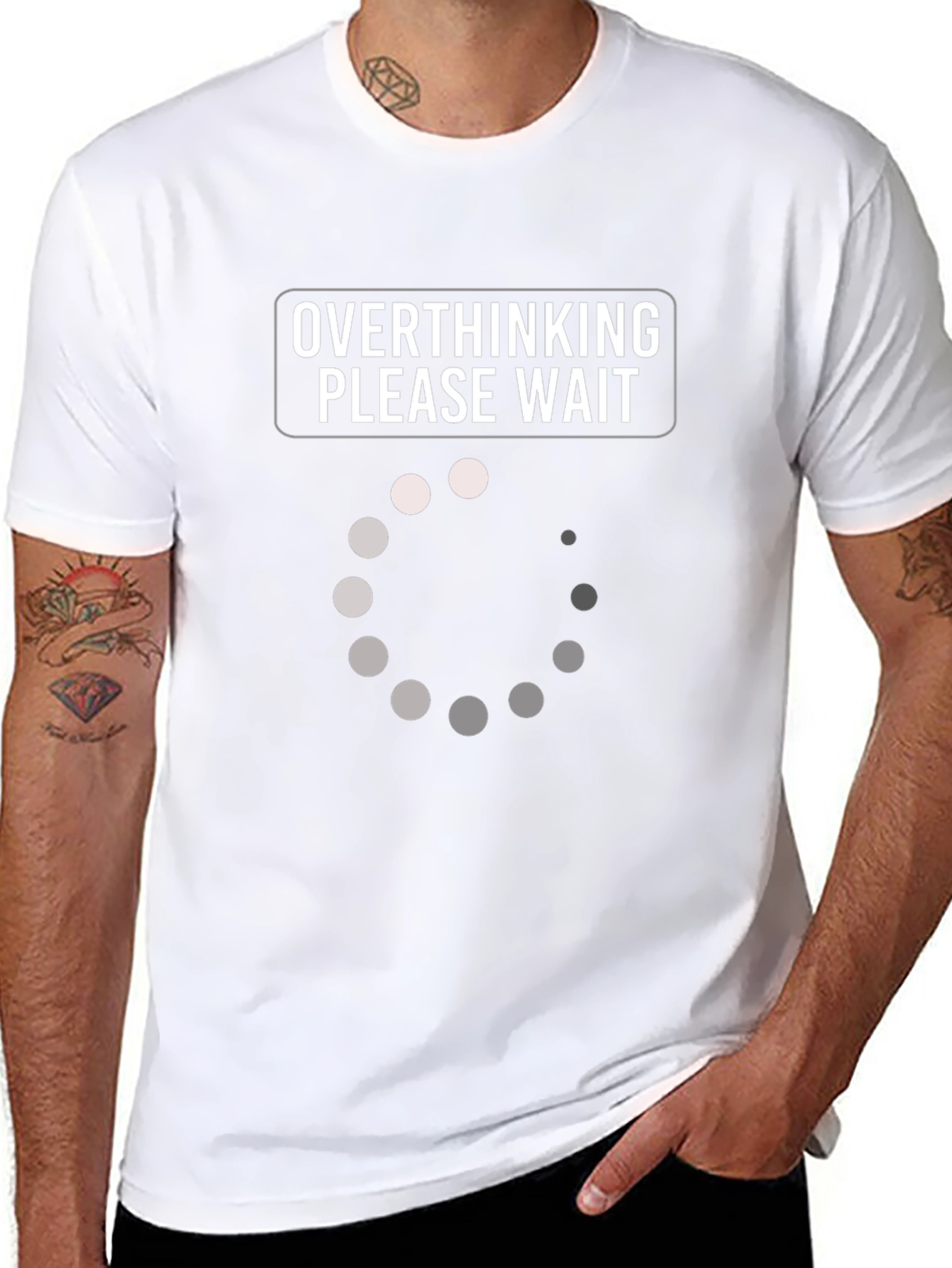 Overthinking Please Wait Loading T-Shirt