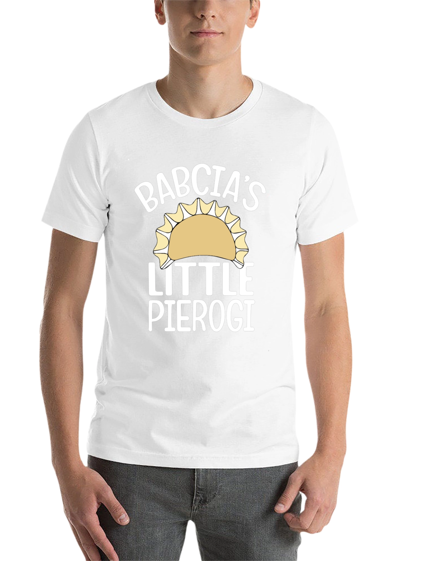 Babcias Little Pierogi Black T-Shirt