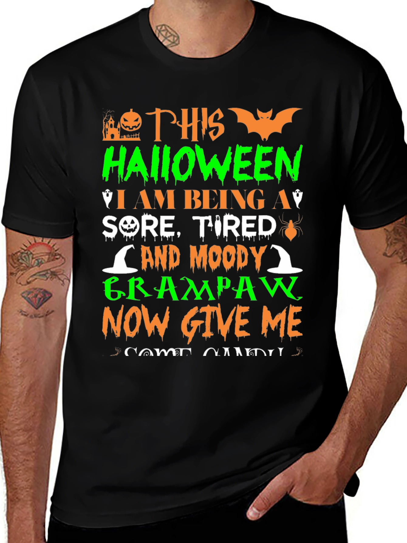 Halloween Grandpa T-Shirt