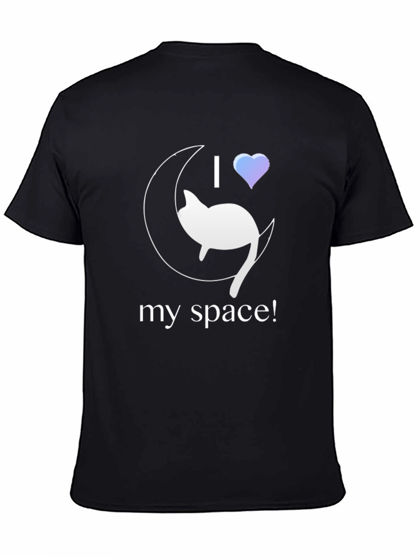 I Love My Space Cat T-Shirt