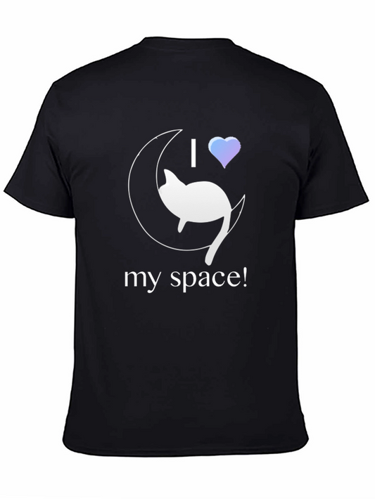 I Love My Space Cat T-Shirt