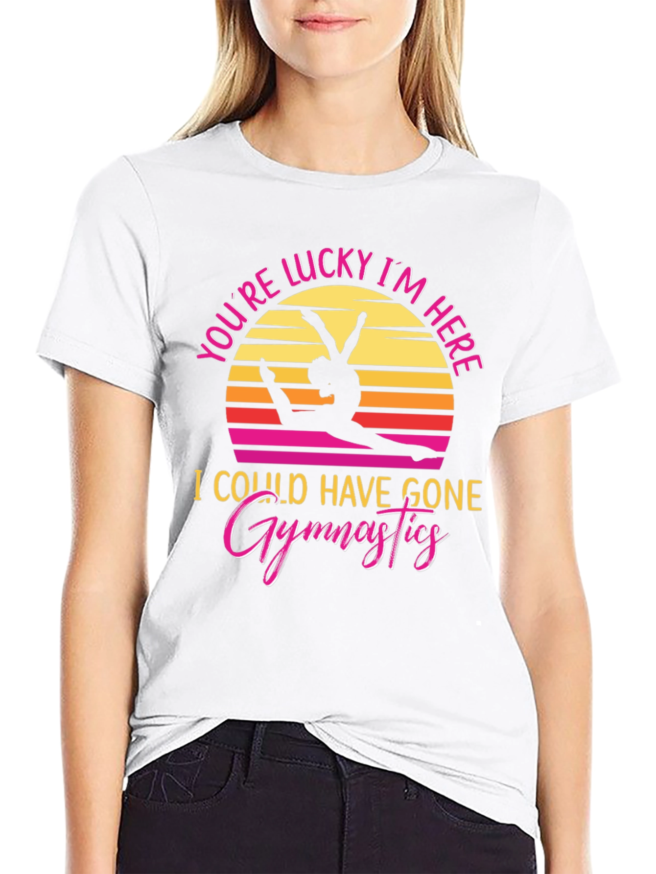 Lucky Gymnast Graphic T-Shirt