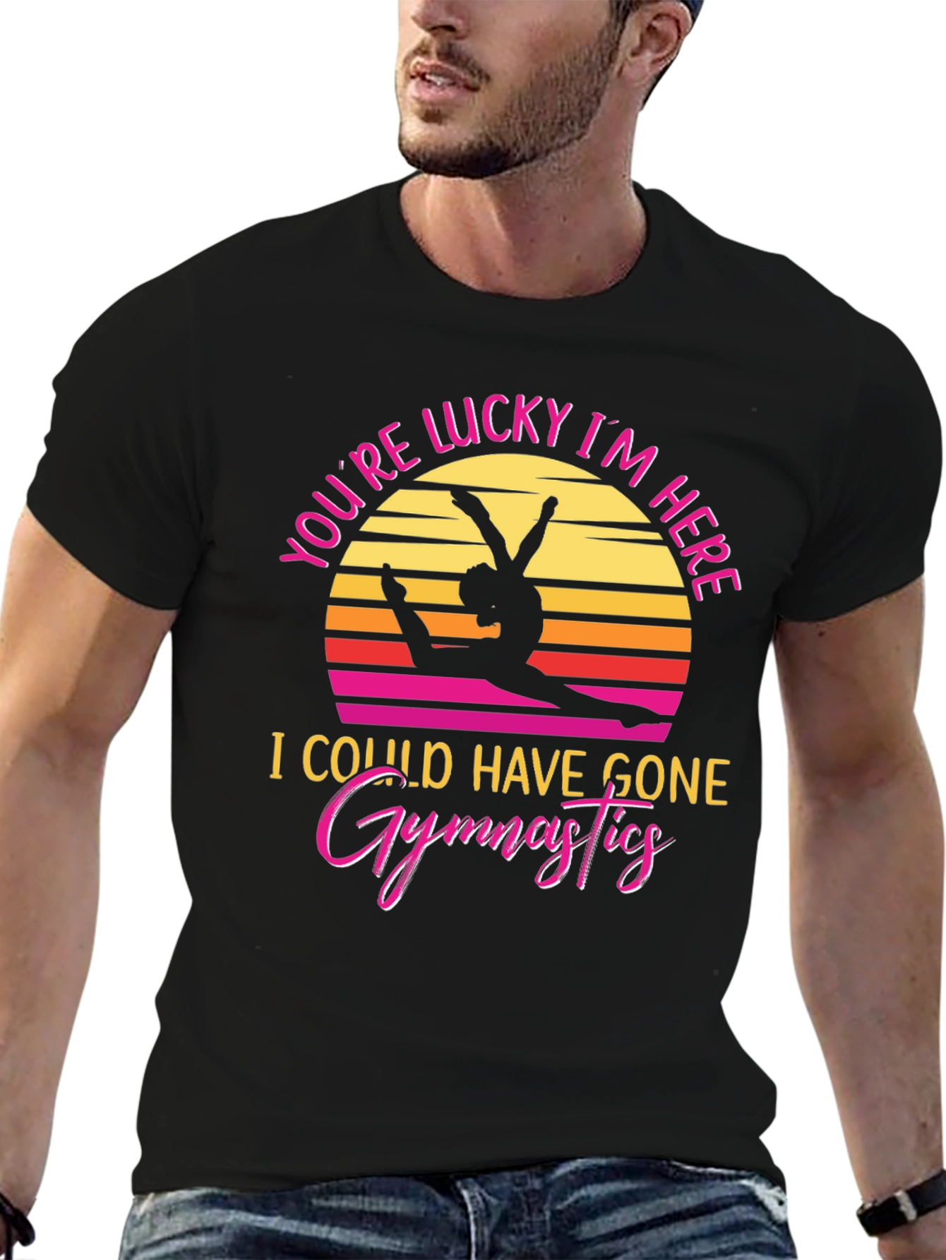 Lucky Gymnast Graphic T-Shirt
