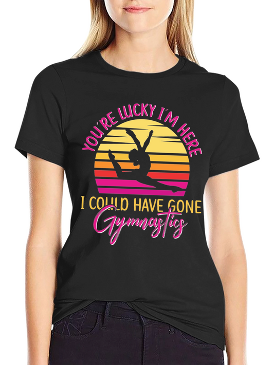 Lucky Gymnast Graphic T-Shirt