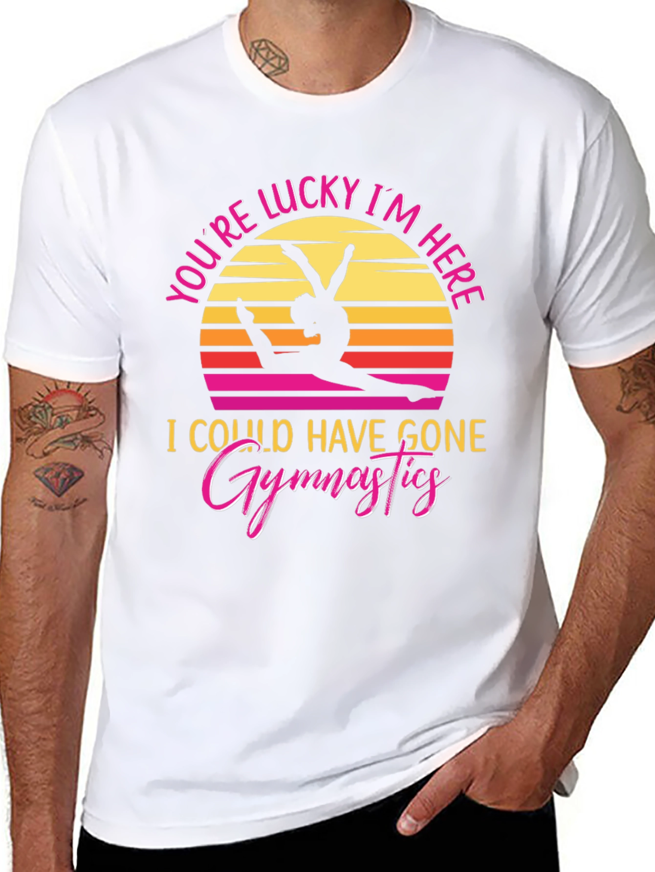 Lucky Gymnast Graphic T-Shirt