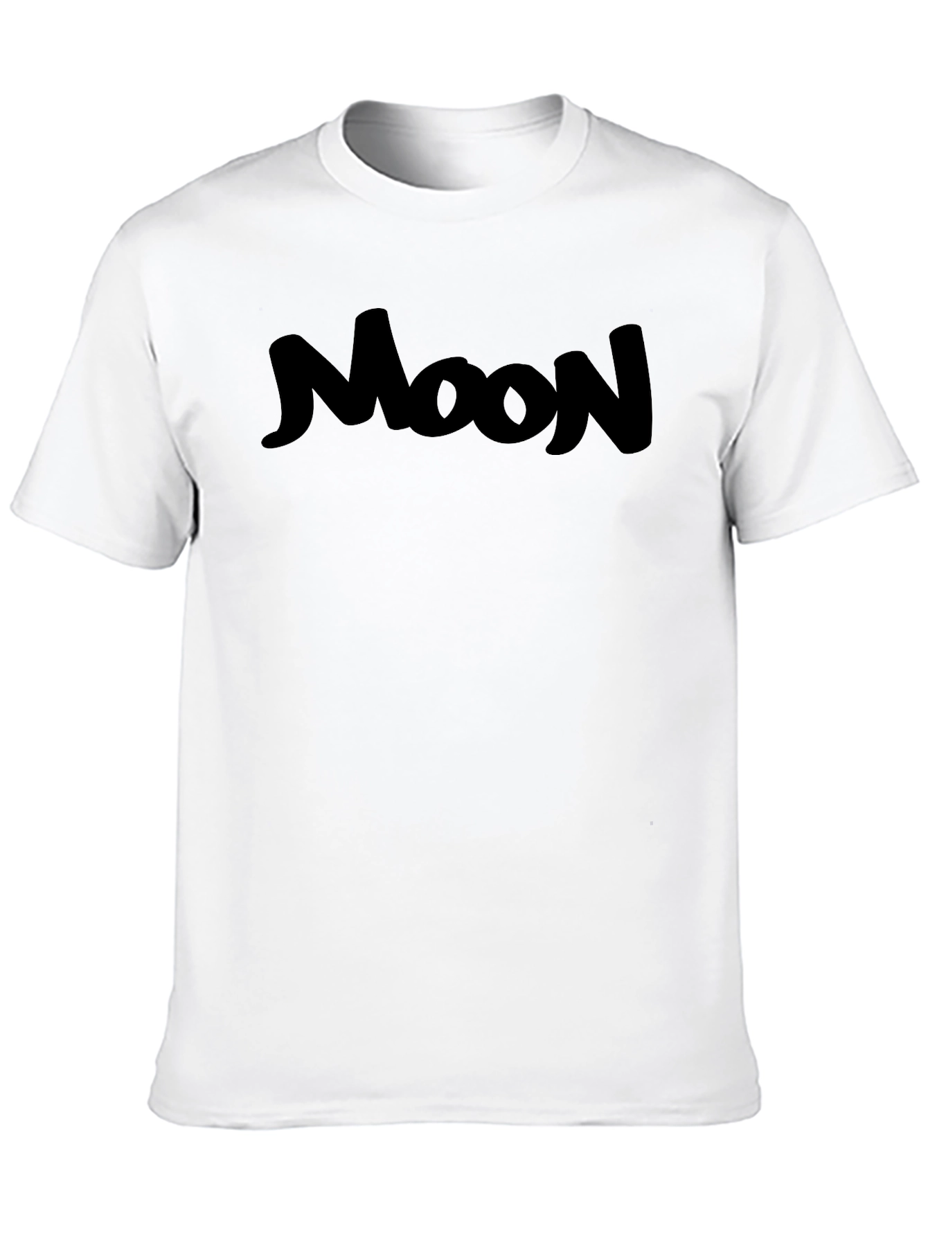 Black Moon Graphic T-Shirt - Casual Style