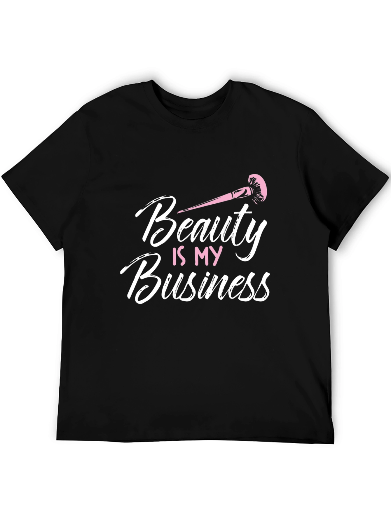 Beauty is my Business Graphic T-Shirt - Black