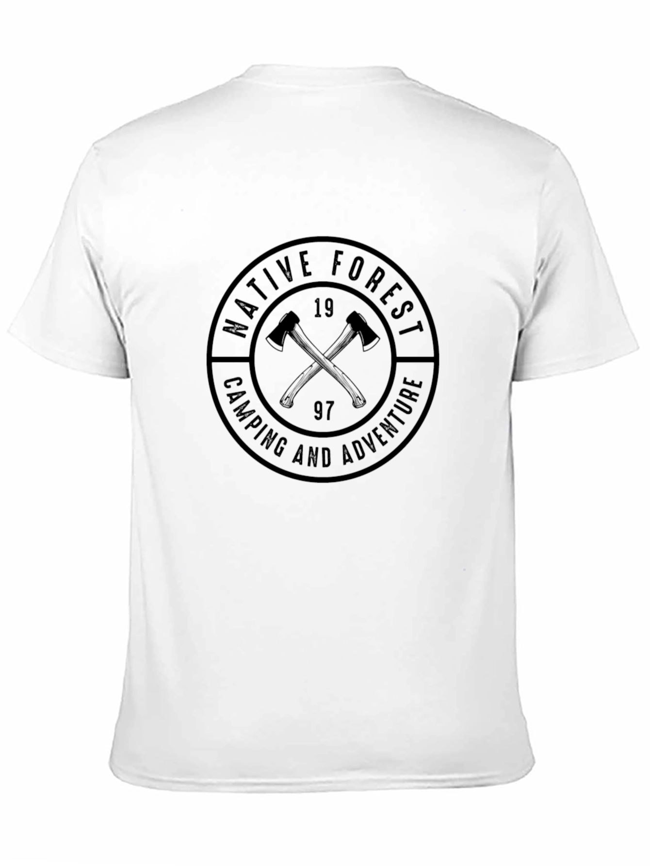 Native Forest Camping Adventure Graphic Tee