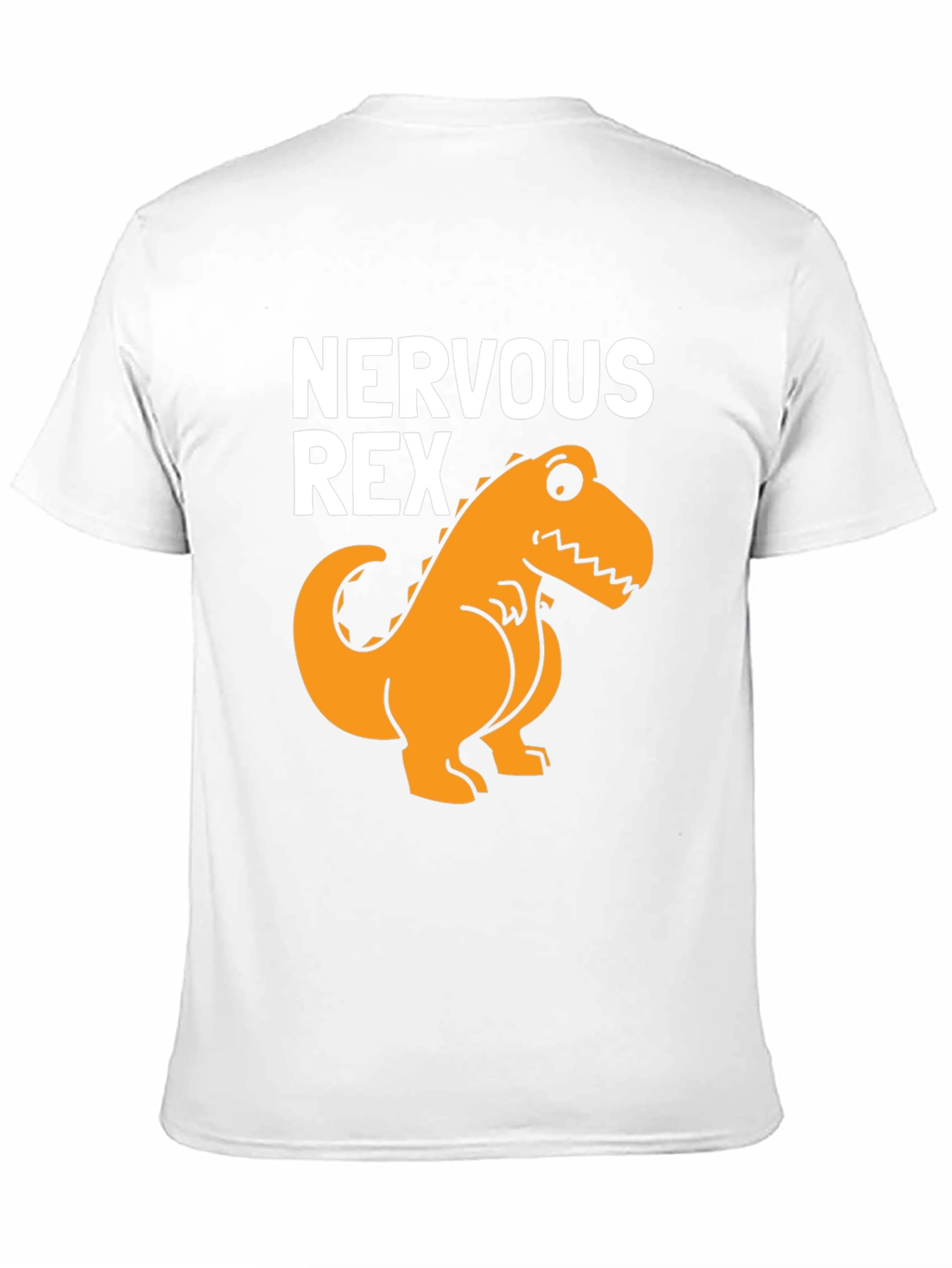 Nervous Rex T-Shirt - Funny Dinosaur Tee