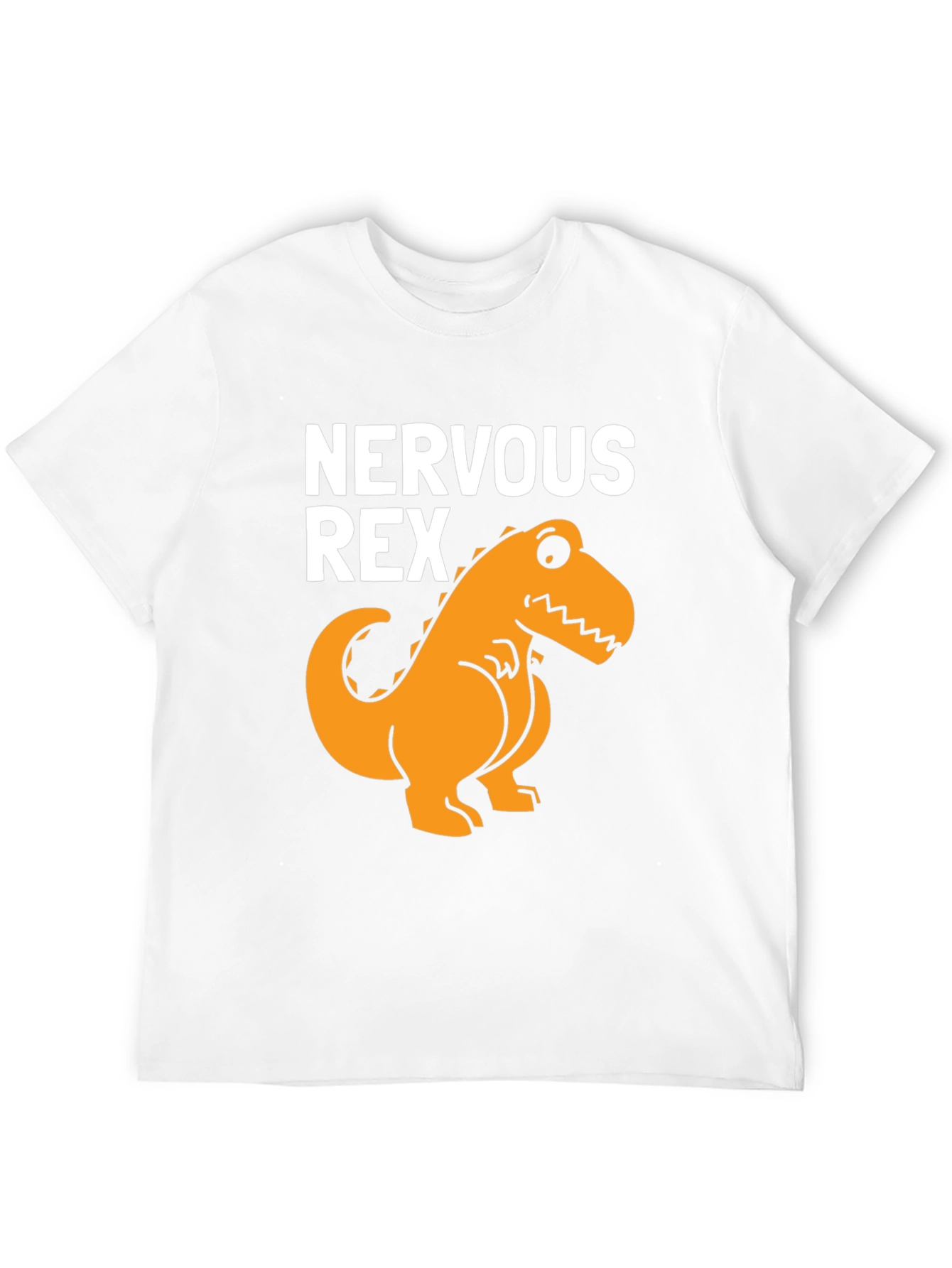 Nervous Rex T-Shirt - Funny Dinosaur Tee