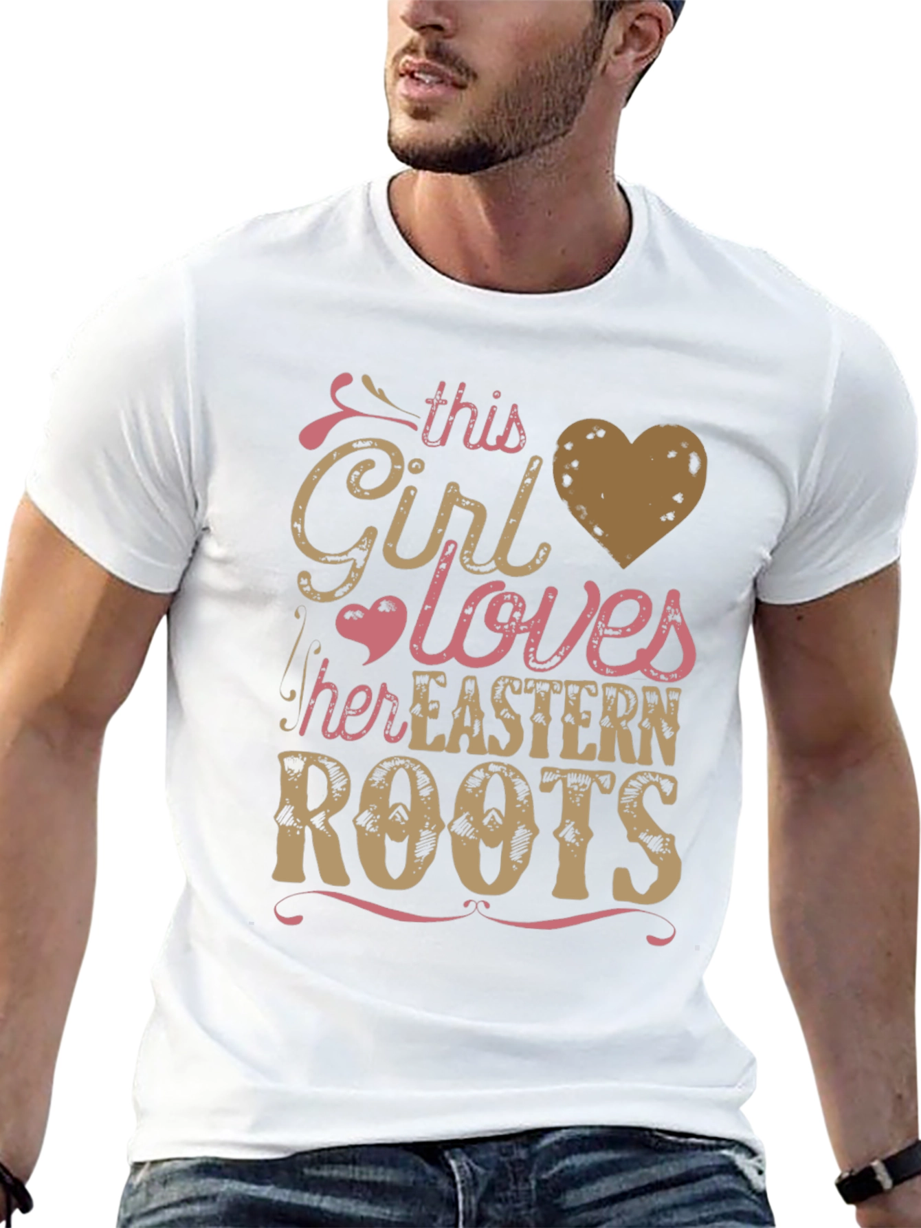 Girl Loves Eastern Roots Graphic Tee