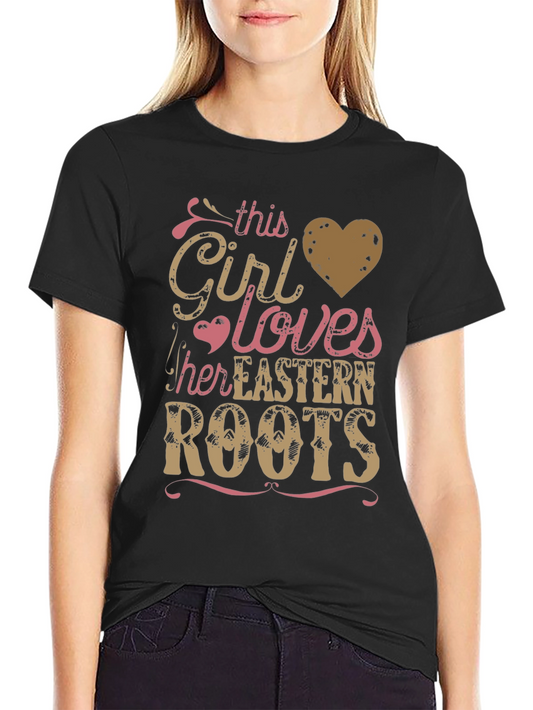 Girl Loves Eastern Roots Graphic Tee