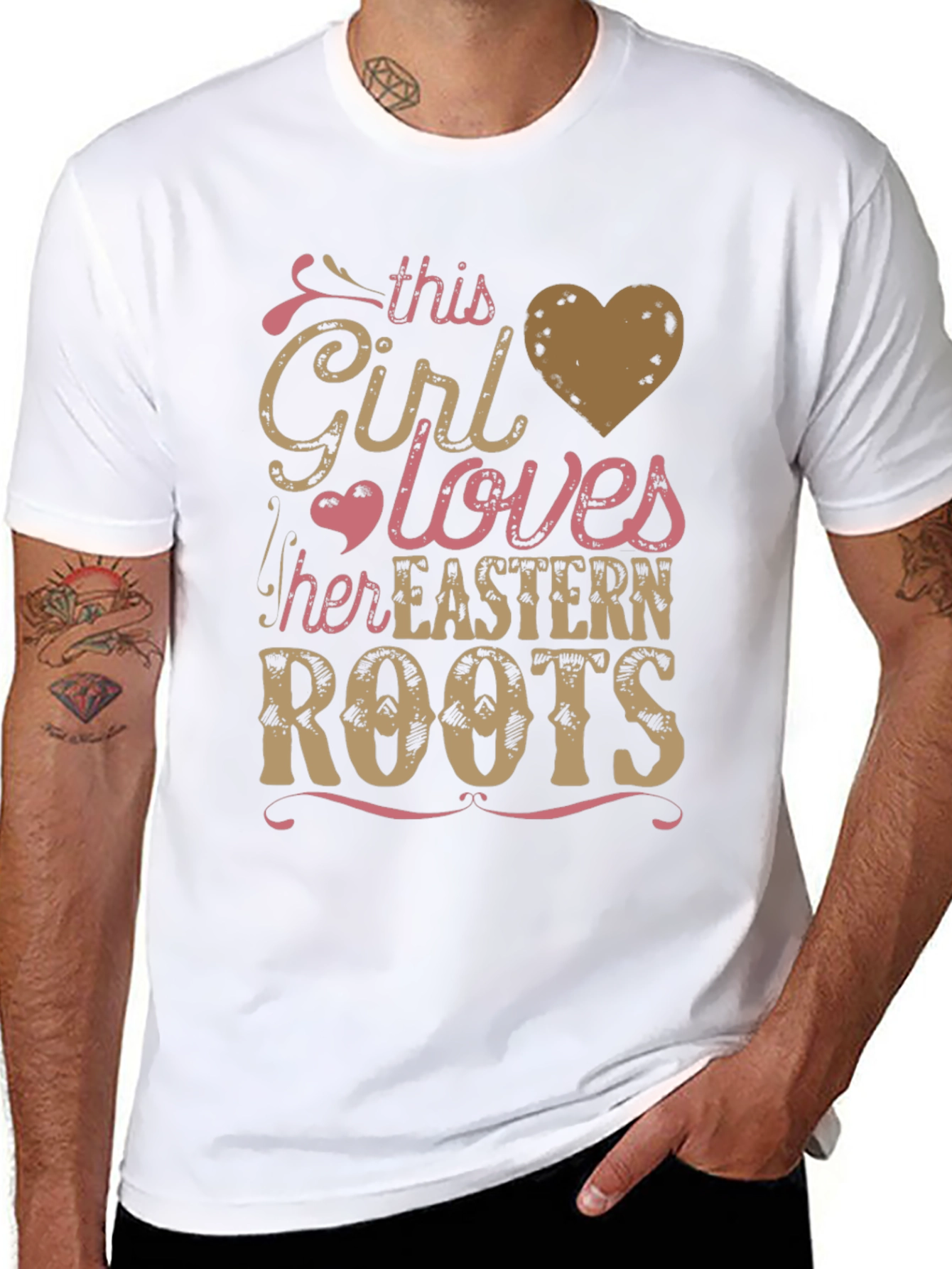Girl Loves Eastern Roots Graphic Tee
