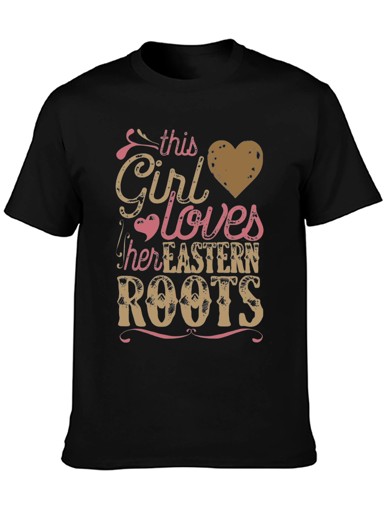 Girl Loves Eastern Roots Graphic Tee