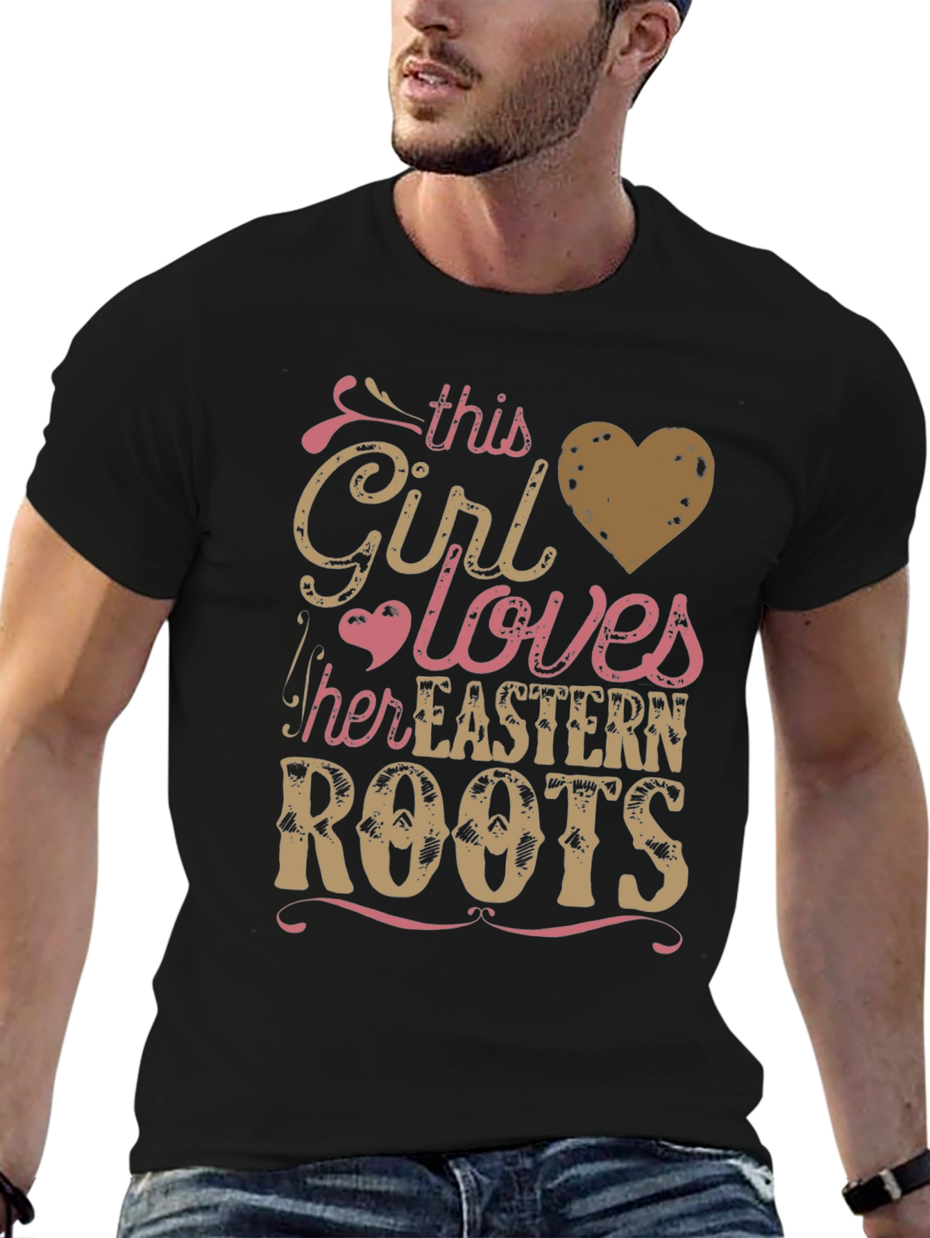 Girl Loves Eastern Roots Graphic Tee