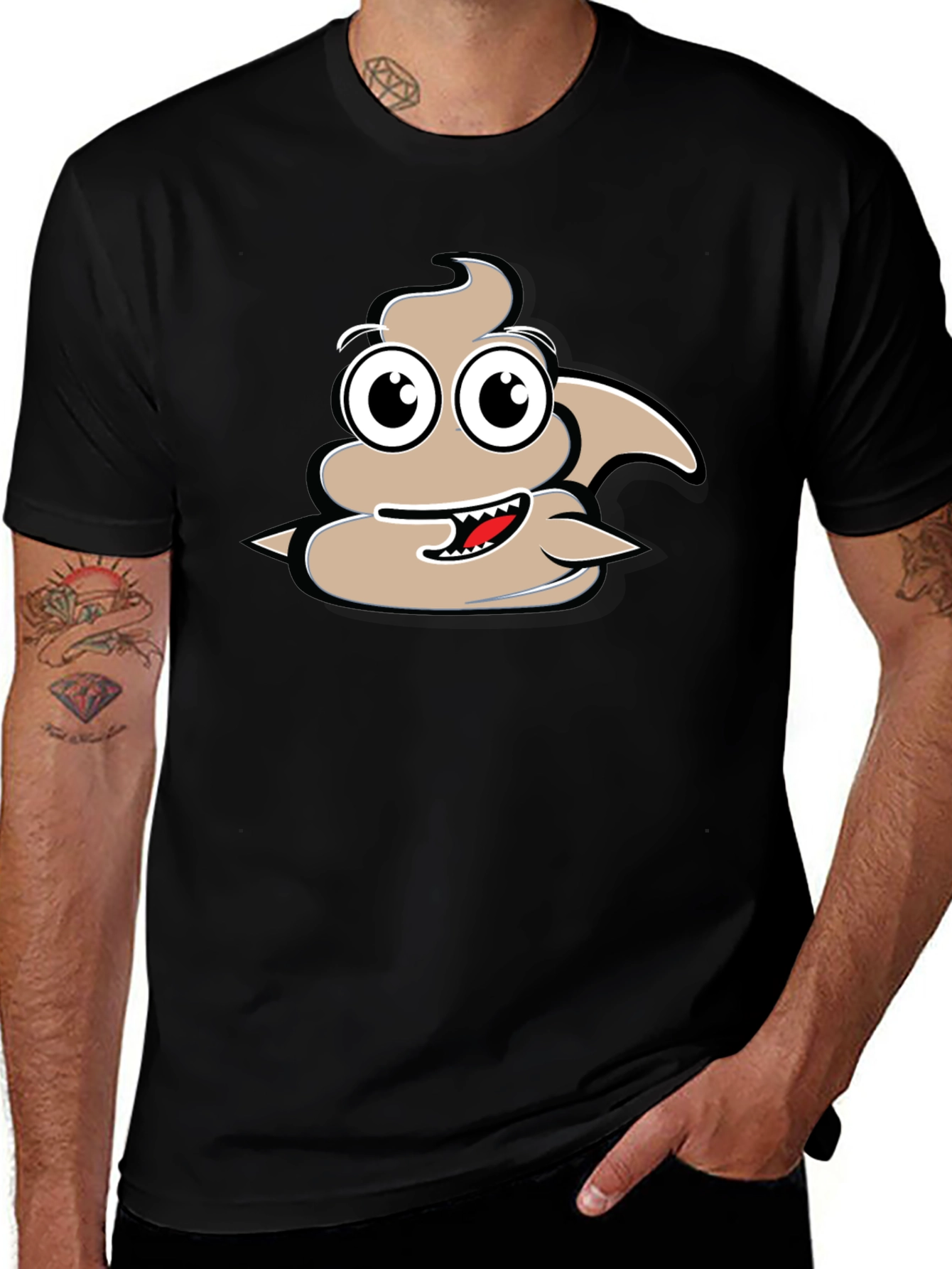 Funny Poop Emoji T-Shirt - Express Yourself!
