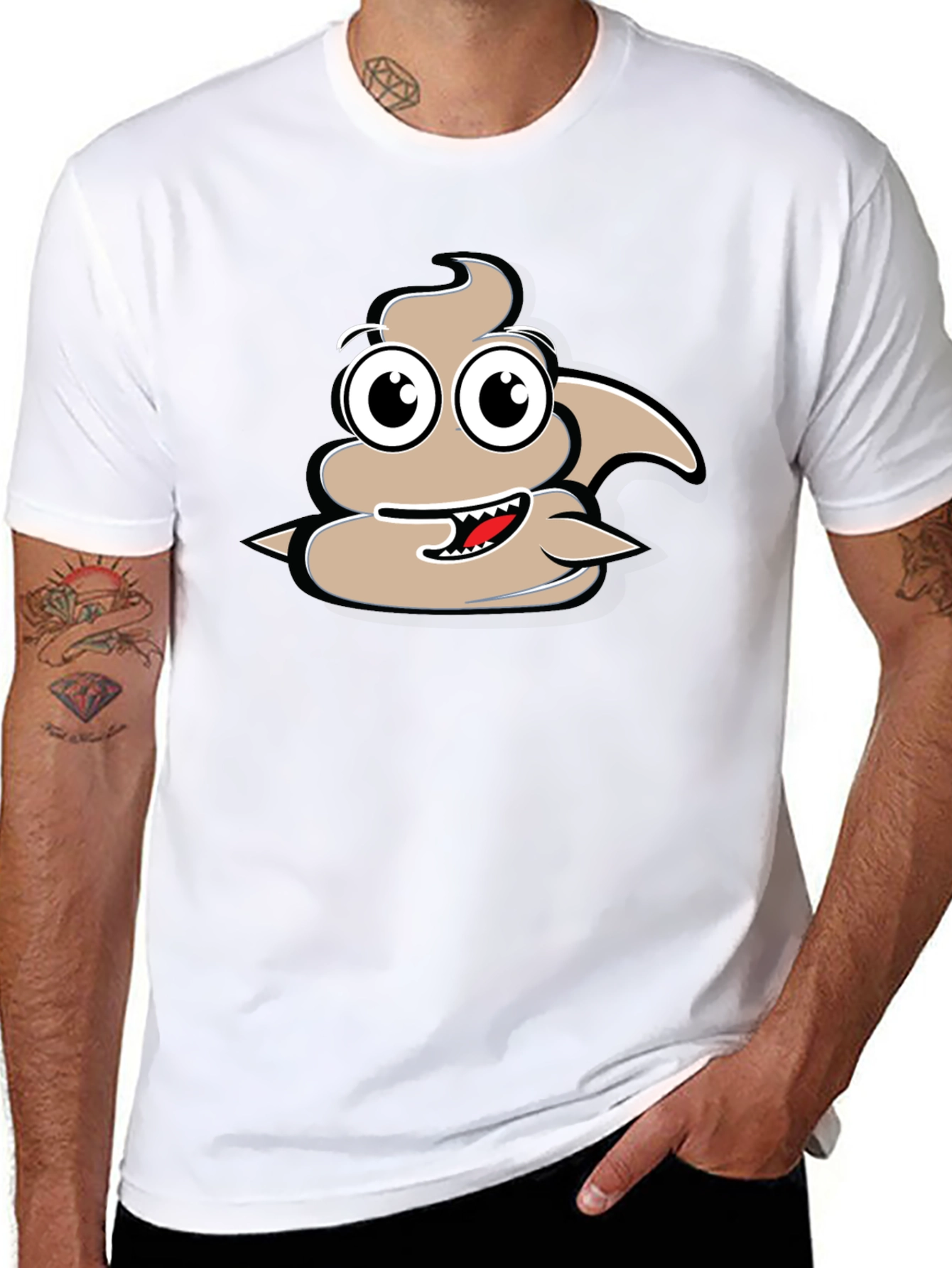 Funny Poop Emoji T-Shirt - Express Yourself!